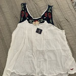 Hollister Embroidered Tank